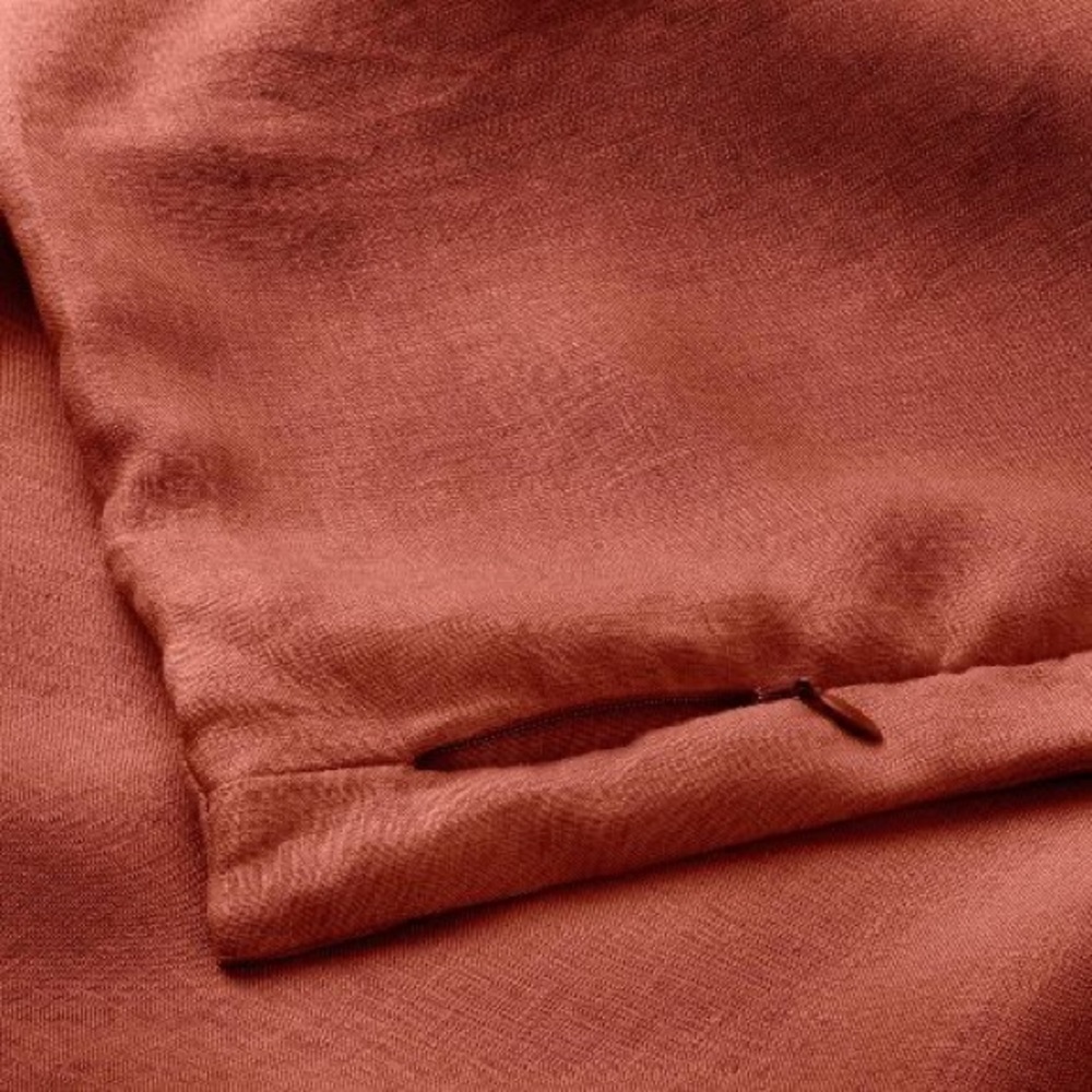 Burnt Orange Casaluna Duvet Bedding Set (size full)